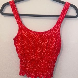 PacSun LA Hearts red tank